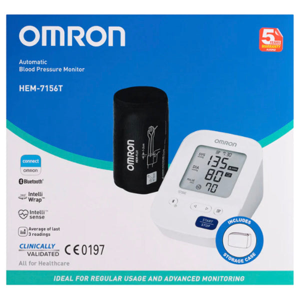 Omron Hem7156t Plus Blood Pressure Monitor