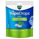 Vicks VapoDrops Original Menthol 24 Lozenges