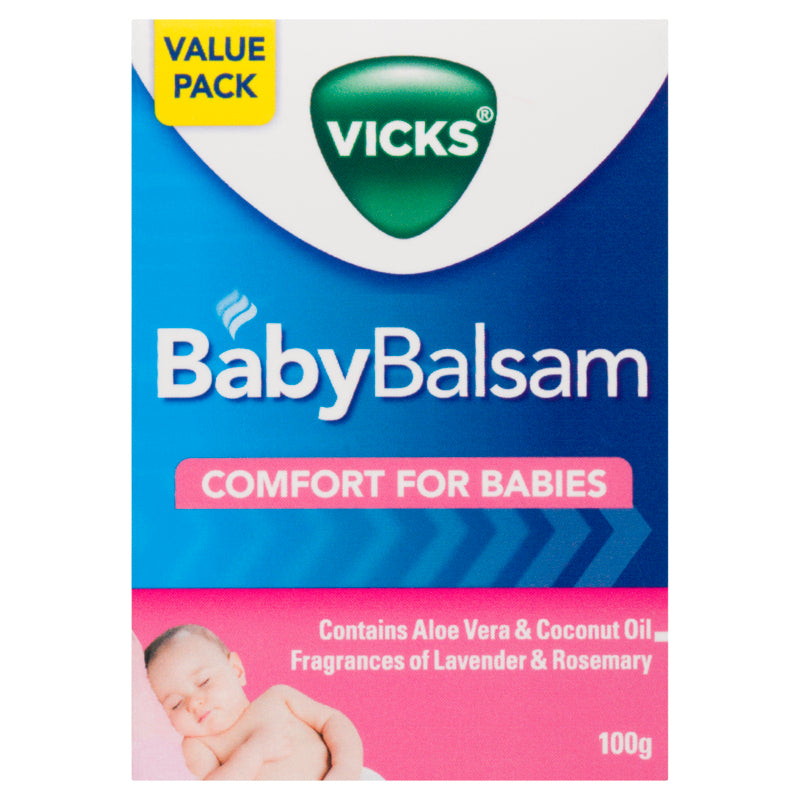 Vicks BabyBalsam Decongestant Rub 100g