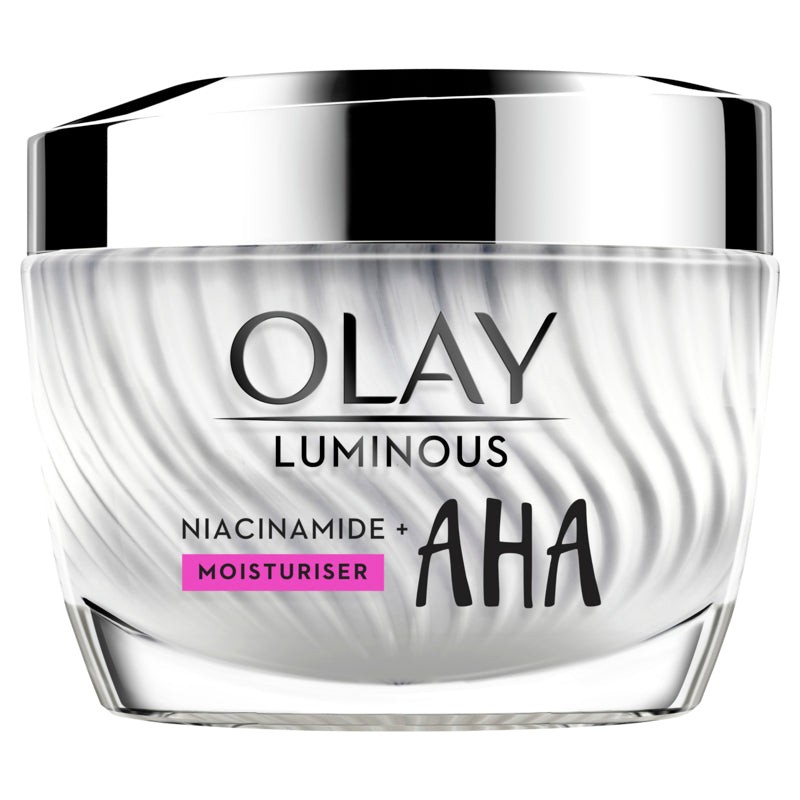 Olay Luminous Niacinamide + AHA Face Cream Moisturiser 50g