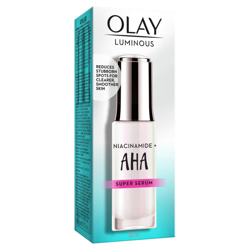 Olay Luminous Niacinamide + AHA Super Face Serum 30ml