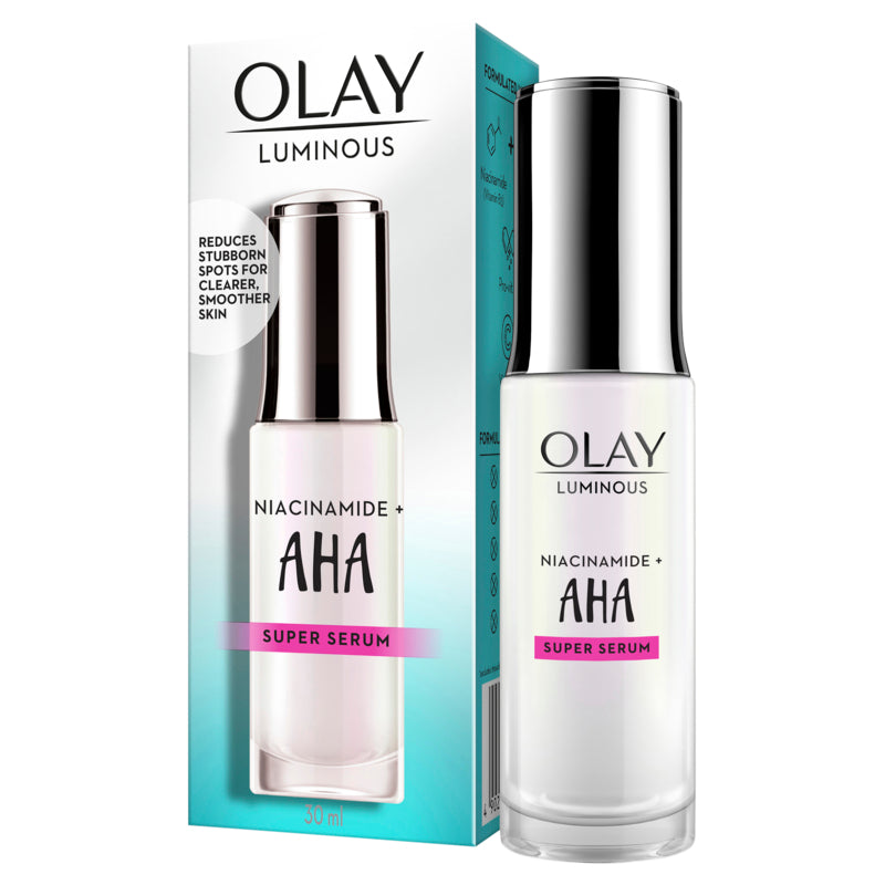 Olay Luminous Niacinamide + AHA Super Face Serum 30ml