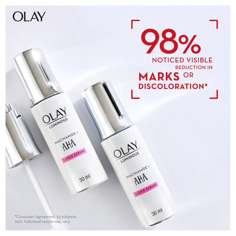 Olay Luminous Niacinamide + AHA Super Face Serum 30ml