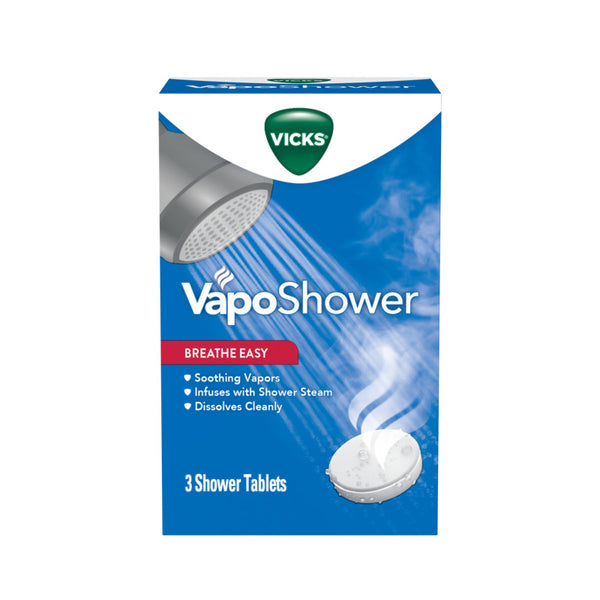 Vicks VapoShower 3 Pack