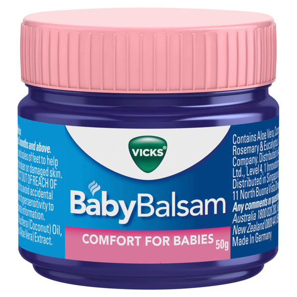 Vicks BabyBalsam Decongestant Rub 50g