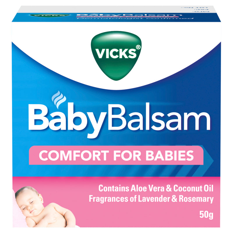 Vicks BabyBalsam Decongestant Rub 50g