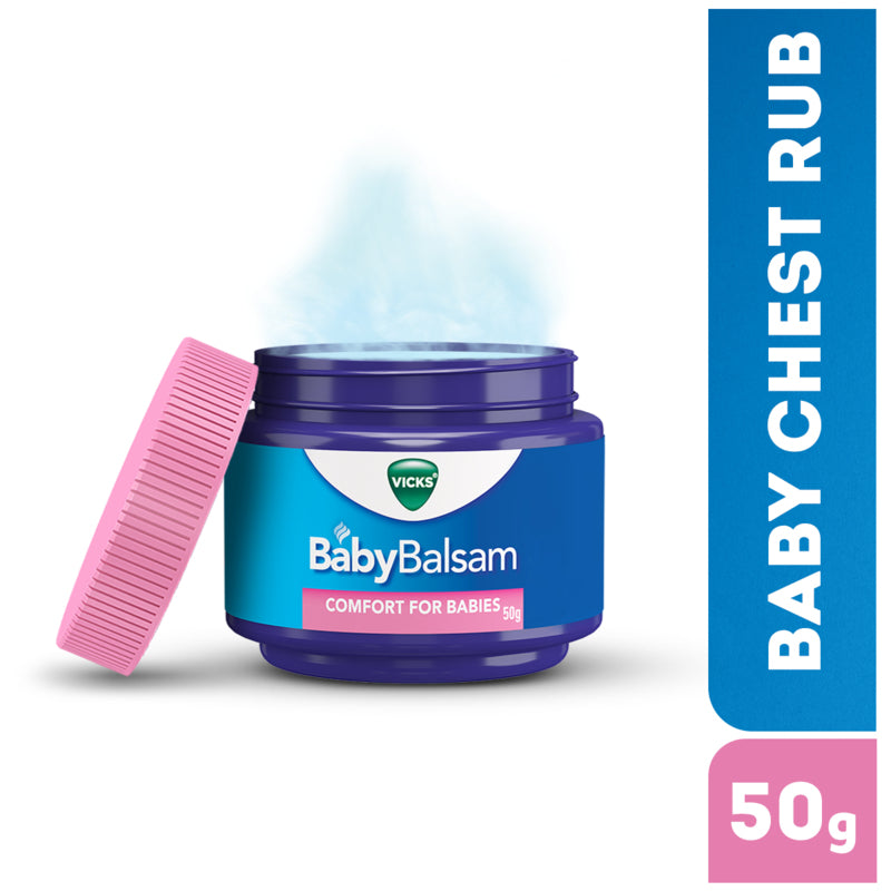 Vicks BabyBalsam Decongestant Rub 50g