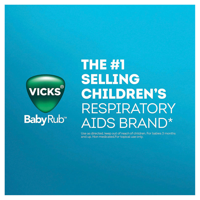 Vicks BabyBalsam Decongestant Rub 50g