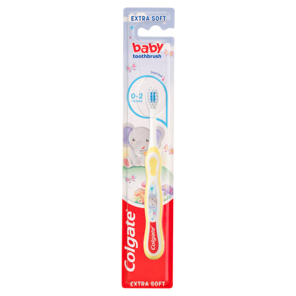 Colgate Kids My First Manual Toothbrush for Toddlers 0-2 Years Extra Soft 1 Pack