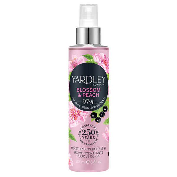 Yardley Cherry Blossom & Peach Body Mist 200ml