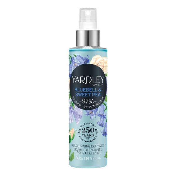 Yardley Bluebell & Sweetpea Body Mist 200ml