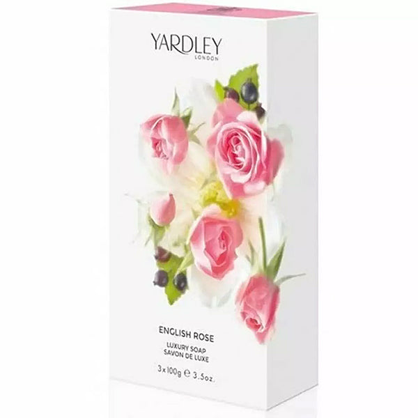 Yardley English Rose Soap Gift Set 3 x 100g