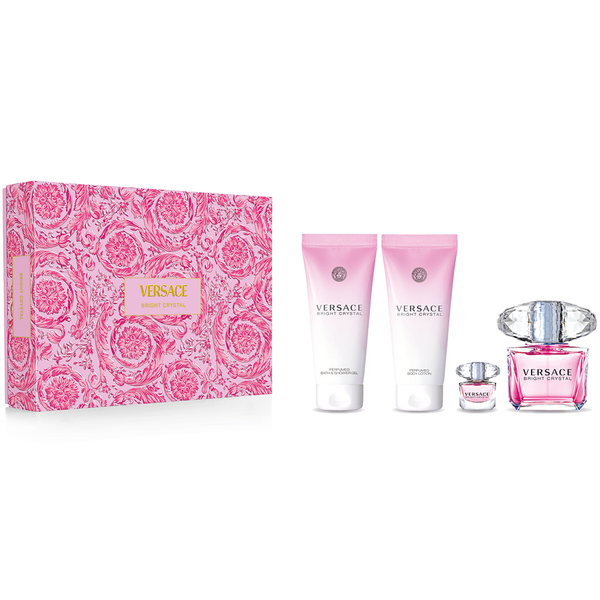 Versace Bright Crystal 4 Piece Gift Set