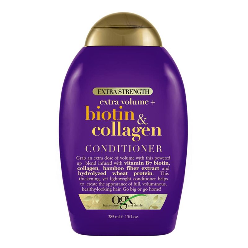 OGX Extra Strength Biotin and Collagen Conditioner 385ml