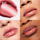 Lipstick shade 601 'Worth It' shown on lips with close-up details.