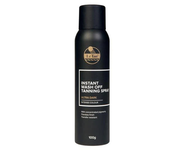 Le Tan Instant Wash Off Tanning Spray Ultra Dark 100g