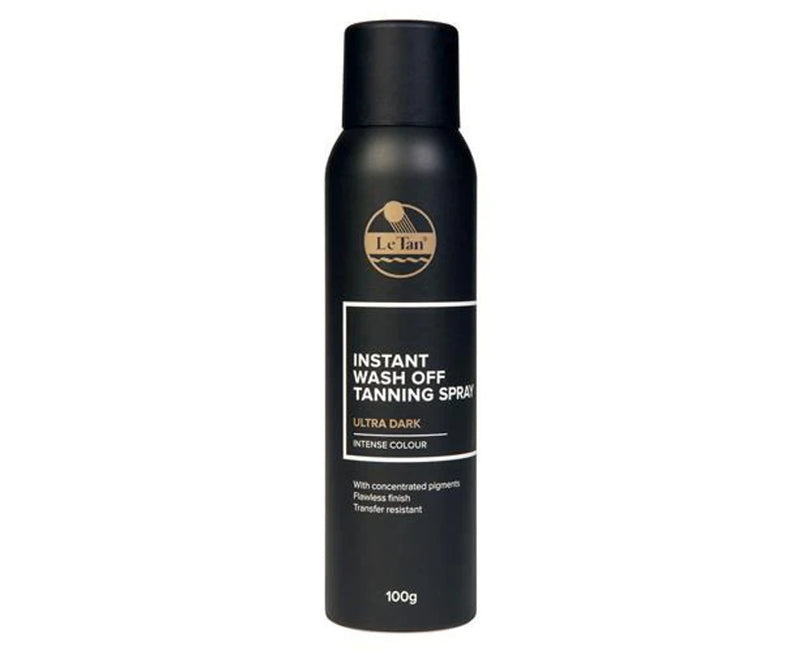 Le Tan Instant Wash Off Tanning Spray Ultra Dark 100g