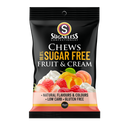 Sugarless Confectionery Fruit & Cream Chews 70g
