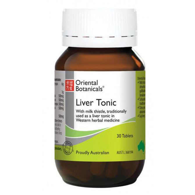 Oriental Botanicals Liver Tonic (Livaclean) 30 Tabs
