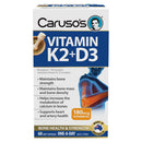 Carusos Vitamin K2+D3 60 Capsules