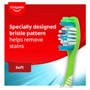 Colgate Max White Manual Toothbrush Soft with Polishing Star 1 Pack