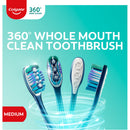 Colgate 360° Whole Mouth Clean Manual Toothbrush Medium 1 Pack