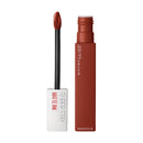 Maybelline Super Stay Matte Ink lipstick with applicator on a white background