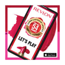 Revlon app interface with lipstick and virtual mirror feature on a smartphone