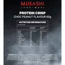 Musashi Protein Crisp Bar Chocolate Peanut 60g