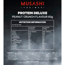 Musashi Deluxe Protein Bar Peanut Crunch 60g