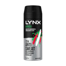 Lynx Africa Antiperspirant Deodorant With Squeezed Mandarin & Sandalwood Scent 165ml