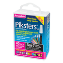 Piksters® Interdental Brushes Black Size 7 40 Pack