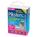 Piksters® Interdental Brushes Grey Size 0 40 Pack