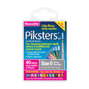 Piksters® Interdental Brushes Grey Size 0 40 Pack