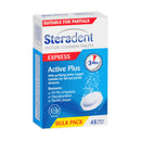Steradent Active Plus Denture Cleansing Tablets 48 Pack