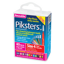 Piksters® Interdental Brushes Red Size 4 40 Pack
