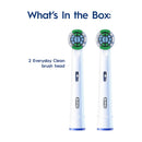 Oral B Power Toothbrush Precision Clean Refills 2 Pack