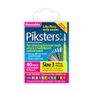 Piksters® Interdental Brushes Yellow Size 3 40 Pack