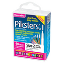 Piksters® Interdental Brushes White Size 2 40 Pack