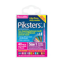 Piksters® Interdental Brushes Purple Size 1 40 Pack