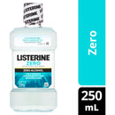 Listerine Zero Alcohol Antibacterial Mouthwash Less Intense Taste 250ml