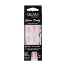 Glam by Manicare Glam Ready Pre-Glued Nails 30pcs - Ballet on Point