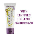 Jack N Jill Toothpaste Blackcurrant 50G