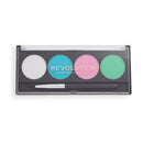 Revolution Water Activated Graphic Eye Liner Palette -  Pastel Dream
