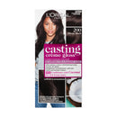 LOréal Paris Casting Crème Gloss Semi-Permanent Hair Colour - 200 Ebony Black (Ammonia Free)