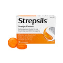 Strepsils Sore Throat Relief Orange Lozenges 16 Pack
