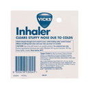 Vicks Nasal Decongestant Inhaler 0.5ml