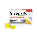 Strepsils Herbal Immune Support Lozenges Honey Lemon 32 Pack