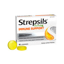 Strepsils Herbal Immune Support Lozenges Honey Lemon 16 Pack