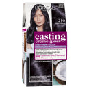 LOréal Paris Casting Crème Gloss Semi-Permanent Hair Colour - 210 Blue Black (Ammonia Free)
